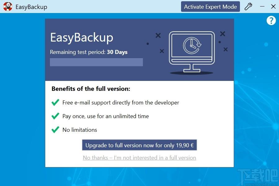 Abelssoft EasyBackup下载,备份工具,备份还原