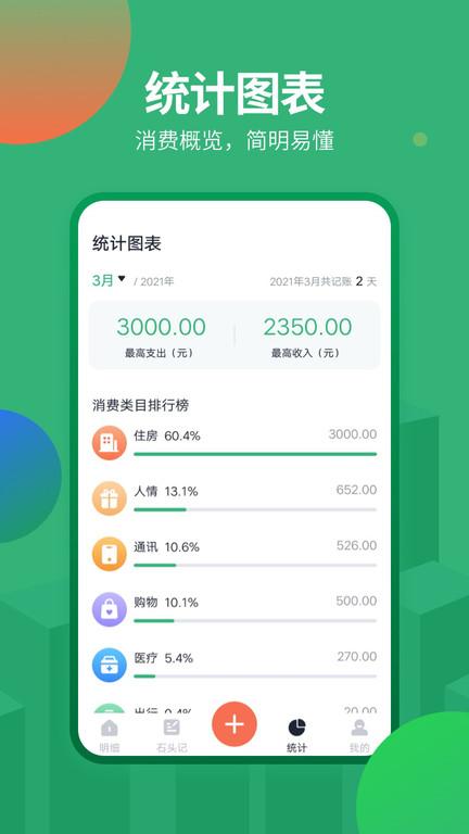 石头记账软件下载,石头记账,记账app,理财app